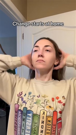 Christa Innis on Instagram: "A message for those feeling heavy this morning. Reminder change starts at home. *closed captions did not work. Please turn them on your personal device in app. #grwm #love #makeadifference #storytime #motherhood"