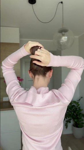 Elegant sleek Bun Tutorial! #hairstyle