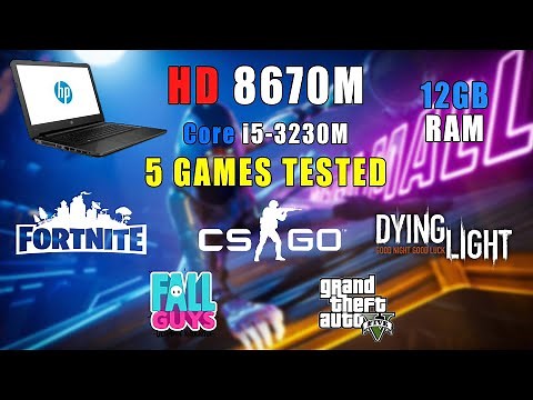 Radeon HD 8670M 1GB Tested in 5 Games!