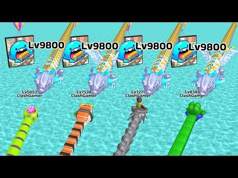 Snake Clash Ultimate Run🔥 12 Minutes of Pure Mobile Action | Clash GameMaster