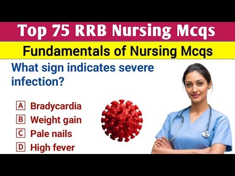 Top 75 Nursing Mcqs | Fundamentals of nursing mcqs | RRB, BSC, AIIMS, HSSC, NORCET, NCLEX mcqs