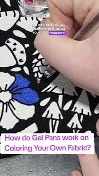 Do Gel Pens Actually Work on Coloring Blankets?! 😳🖊️