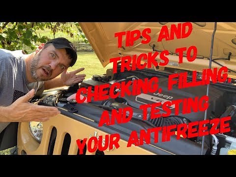 Checking, Filling, and Burping Your Antifreeze