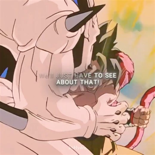 "Grind it in" 💔| DbGt #dragonball #goku