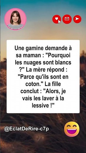 Lessive nuage ☁️😂 #blagues #humour #comédie #rire #drôle #marrant #france #shorts #youtube