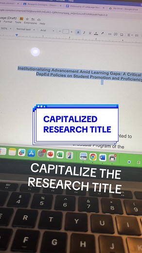 Research Title: Instantly Capitalize in Seconds