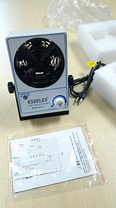 ESD Ionizer Fan Desktop Ionizing Air Blower AntiStatic Equipment Electrostatic Ionizer for Electronics Industrial Air Blower Fan