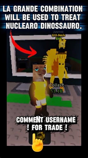 La Grande Combination will be used to treat Nuclearo Dinossauro.