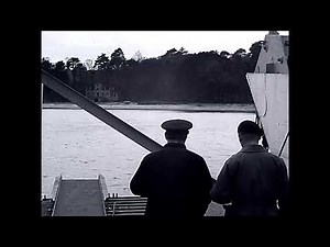 M4 Sherman Duplex Drive D D Amphibious Tank Trials, Great Britain 1944