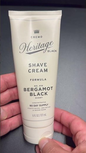 Cremo Bergamot Black review. #cremo