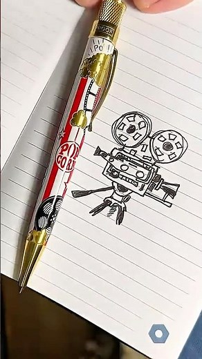 🍿Final Performance of Retro 51 Tornado Movie Night Rollerball Pen