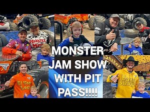 Monster Jam Show with PIT PARTY!