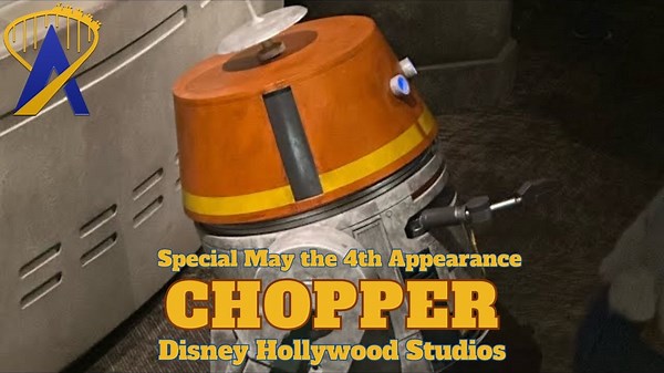 Chopper Made a Special Appearance for May The Fourth