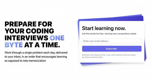 The Daily Byte | Pass your coding interviews
