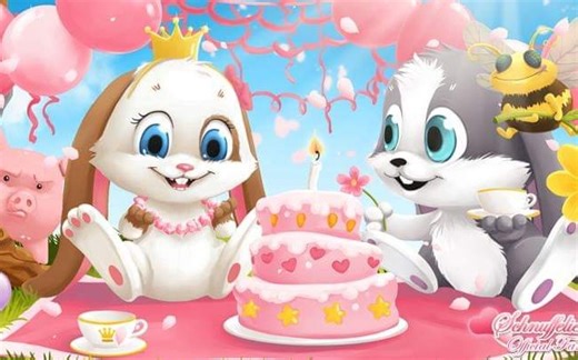 Schnuffel and Schnuffelienchen(中间有蜜蜂Brummi和猪Diddi客串)