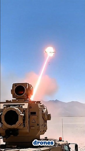 USA's powerful counter drones laser weapon #shorts