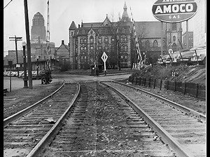 New York Central's Terrace Line & Station In Buffalo