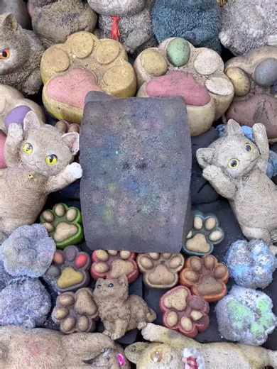 CLEANING SQUISHY ASMR 🐾🐾Frozen Catpaw #sensoryvideo #oddlysatisfying #asmrvideo #asmrsounds #slimeasmr #satisfying #cleaning #cleaningasm #beforeandafter #transformation #sensory #deepcleaning #dirtytoclean #carpetcleaning #pressurewashing #restoration #relaxing #korean #korea #kpop #usa #usa🇺🇸 #usa_tiktok #usatiktok #cat #catsoftiktok #cats #catlover #frozenfood #frozencat