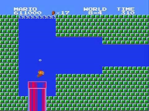 Super Mario Bros World 8-4