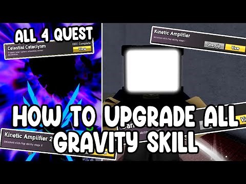 All 4 Upgrade Gravity Rework Awaken Skills Scientist Quest Tutorial Blox Fruit New Update