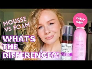 Mousse vs Foam On Hair | What's The Difference?!