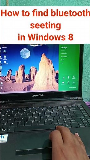 How to find Bluetooth seeting in windows 8 ll #shorts #windows8 #bluetooth #connect