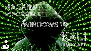 How to install Kali Linux app on Windows 10
