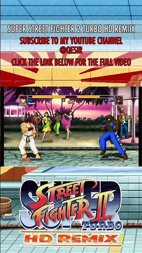 SUPER STREET FIGHTER 2 TURBO HD REMIX: RYU VS DEE JAY SHORT