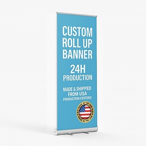 Next Day Turnaround - Custom Retractable Banner Stand – Roll up Banner With Full Color Print for Personalized Trade Shows & Events. - Etsy