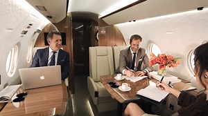 Why not take the team? Travel confidently and safely in the #G280, featuring the largest and quietest cabin in its class as well as cutting-edge connectivity and productivity features. Learn more: https://glf.aero/G280 | Gulfstream Aerospace Corporation