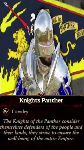 The Real Reason why Knight Panthers of Middenland in the Upcoming DLC Look So Janky