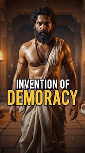 Invention of democracy 🤯