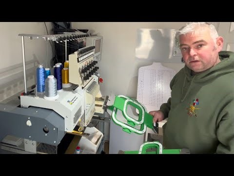 Hoop station using at ZSK embroidery machine improved embroidery work