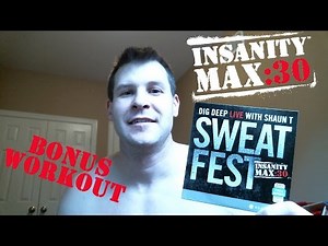 Insanity Max 30 Sweat Fest Bonus Workout