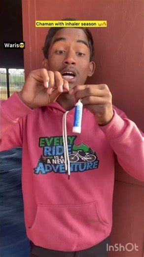 Chaman aur inhaler ka season 😂🔥 Indian family#shorts #indian #chaman #relatable #winter #comedy