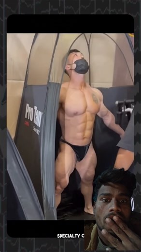 Why Do Bodybuilders Use Tan on Stage? Secrets Behind the BronzeGlow | Raza Fitness Fusion 💪#facts