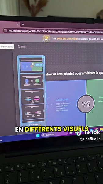 Napkin AI : Créez des visuels infographiques gratuitement