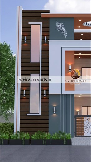 257K views · 3.2K reactions | Beautiful 2 floor exterior design Contact Us:  Call/WhatsApp: +91-8769534811, 8769534722  Website: www.MyHouseMap.in  Email: myhousemaps@gmail.com  Service Area: Available across all Indian cities and towns #2FloorExteriorDesign #DoubleFloorHouseDesign #Modern2FloorExterior #TwoStoreyHomeDesign #Luxury2FloorHouse #FrontElevationDesign | MY HOUSE MAP | Facebook