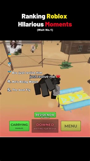 Ranking the FUNNIEST Roblox Moments Ever 😭 #roblox
