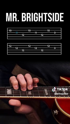 Mr. Brightside Guitar Tab and Tutorial