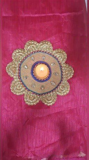 tea light candle holder #diy #shorts #craft