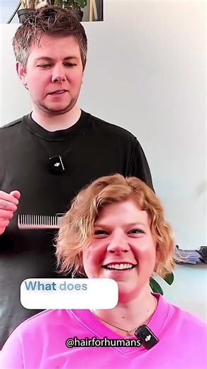 Wow! | bald people doing their hair
