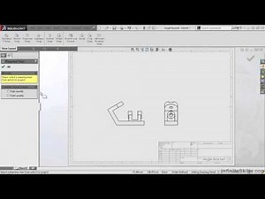 SolidWorks - Drawing Tools Tutorial | Projected View