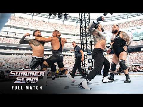 FULL MATCH: Roman Reigns & Jey Uso vs. Bron Breakker & Bronson Reed: SummerSlam 2025