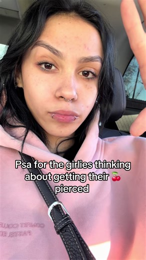 Currently omw to the hospital lmfao mind u it happened to BOTH now. Idk maybe it was my piercer but this is torture