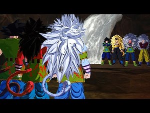 Goku AF Form Vs Legendary Warrior AF! Dragon Ball Sparking Zero