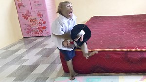 Hilarious Jason Upset To Train Baby Jesa Not Listen Run Vividly | Monkey Jason