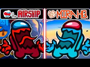 Among Us Hide N Seek (AIRSHIP MAP & MIRA HQ MAP) - Hider Gameplay - Seeker Gameplay - No Commentary