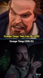 Stranger Things '85: Animated vs live action
