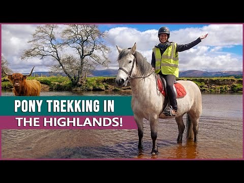 Riding the Highland Pony in Scotland
